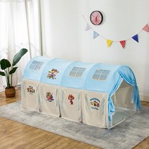 2층침대 난방텐트 벙커침대 텐트 이케아 여자 아이방 꾸미기 캐릭터 텐트 헬로키티, I