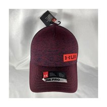 Under armour 언더아머 모자 Armor Sample Hat Black Maroon New WTags Mesh Back UA Pro Fit Men’s