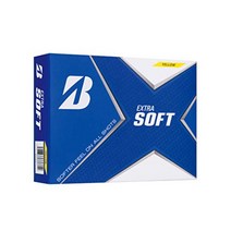 브릿지스톤 골프공 엑스트라 소프트, 12팩개, 옐로우