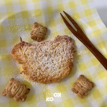 버터 코코넛 쿠키 베이킹 DIY 키트 + 곰돌이 쿠키커터 포함 (10g기준 쿠키 24개), 곰돌이 커터 포함 베이킹 키트