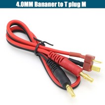 드론 imax b6 충전 라인 4.0mm 바나나 플러그-t 플러그 ec3 ec5 xt30 xt60 xt90 mpx trx as150 with silicone cable 30cm, 4.0  t