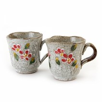 도자기분청 머그컵세트(2P) 머그컵 잔 컵 찻잔 커피잔, 1개