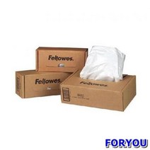 ForU346 펠로우즈 세단기 폐지함 비닐백 100매 파쇄기 펠로우즈세단기 새단기