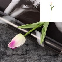 튤립조화 퍼플 생화같은조화 촬영용부케 손목코사지 백일상조화 조화꽃도매 아기화관 미니조화인조꽃인테리어