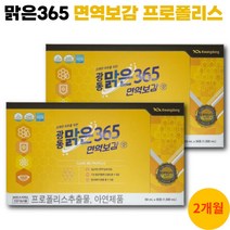 맑은365 면역보감 광동 면역력 프로폴리스 구강향균 항산화 액상 면역보감365, 2, 50ml/30포