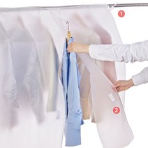 옷커버 행거가리개 커버 옷걸이 덮개 의류, 상품선택, 반투명