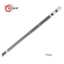 Gudhep 고급 검정 T12 납땜 인두 팁 BC2 D24 C4 JL02 KU I ILS FX951 재작업 스테이션, 02 KU