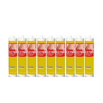 외부용 실리콘 럭키 렉산 판넬 창호 지붕 투명 여러가지 색상 용도 LC788, 외부용투명