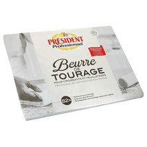 0847. 프레지덩 버터시트 2kg / 판버터 페이스트리버터 [하절기 아이스박스 무료]