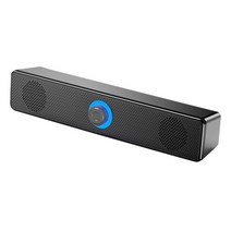 가성비 사운드바 TV 사운드 바 무선 블루투스 스피커 5.0 홈 시어터 시스템 서브 우퍼 유선 USB PC 태블릿 휴대 전화 호환, 01 no bluetooth