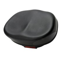 실내 야외 MTB 자전거를 타기위한 반사판 자전거 시트가있는 범용 자전거 안장, 210x270mm., 우레탄, 회색