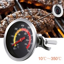 스테이크 고기 체크기 온도계 식품 Termometer 야외 바베큐 온도계 다이얼 디스플레, 단일옵션