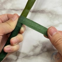 VEDANA 플로랄테이프 다크그린 화훼장식기능사실기준비물