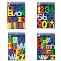 청양토이 펠트찍찍이 교육자료 문자(중) 숫자 펠트자료 어린이집 유치원 초등학교 교육자료, 펠트교육자료 숫자(중), 10개