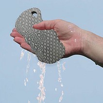 강력타파 묵은 때밀이 폼 스펀지 때블럭 등밀이 지우개, 2개 (색상랜덤)