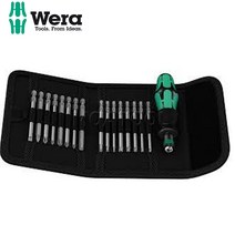 베라059295 KK-60 핸들포함 비트날교환세트 드라이버비트세트 17PCS WERA