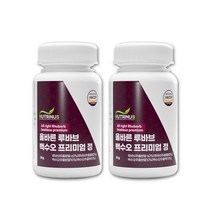 백수오 루바브 추출물 분말 칡뿌리 프리미엄정 르바브 2통