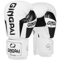 위닝글러브 여성/남성 가죽 권투 장갑 MMA 무에타이 Boxe De Luva Mitts Sanda Equipments8 10 12, 08 NO.1 white_04 12oz