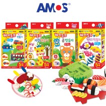 AMOS 컬러점토 아이도우 20g 만들기세트, 미니어쳐만들기