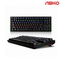 앱코 해커 K315 텐키리스 기계식 키보드 (블랙 청축)