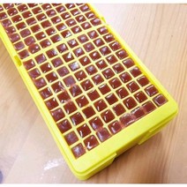 (2세트 무료배송+한중 특허) 117g 가성비짱 가우스브라인 144개 일사사각브라인(특허등록 아스타잔틴브라인쉬림프), 각브라인1세트+브라인급여통 EQ2 (6x 8)