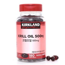 커클랜드 시그니춰 크릴오일, 1개, 180정, 180정
