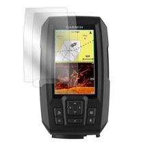 가민 스트라이커 비비드 4 CV 플러스 어군 탐지기 핸드 GPS 용 애완 동물 투명 화면 보호기 커버 필름 3 개, 한개옵션0