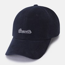[데상트] 모자 KQF SN323HCP90-NVY 코듀로이 볼캡 / NVY0, 사이즈:FREE