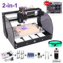 20W CNC 3018 Pro Max 레이저 조각기 GRBL DIY 3 축 PBC 밀링 레이저 조각기 우드 라우터 업그레이드 된 3018Pro 오프라인, 2500mw laser+3018P-M With Offl