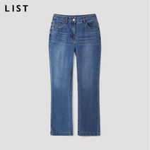 [리스트(LIST)] 부츠컷 워싱 데님 팬츠_TSMSLL82060_BL