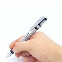 GW1E2A42 마사지 웰빙 수지 아이디어 건강 지압 볼펜 펜 5개묶음행사 롤 롤러 국산 금색/은색, 다파라상회 은색