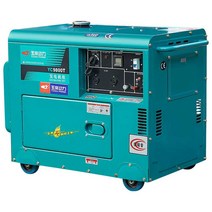 디젤 발전기 소형 비상발전기 인버터 저소음 산업용, 5.5KW 220V