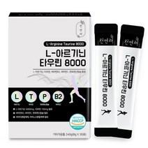 천연채 L 아르기닌 타우린 8000 30p, 8g, 30포
