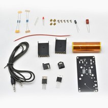 DIY 키트 미니 음악 테슬라 코일 플라즈마 스피커 아크 발생기 공명 무선 전송 DC 15V-24V 스테레오, 02 diy kits, 2.diy kits