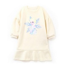 아윈컴퍼니 디즈니 캐릭터 긴팔 면 원피스 여아 유아