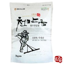 천만금 고창 탈수 천일염 소금, 3kg, 1개
