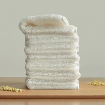 세제없이 사용하는 항균 대나무행주 5p 식당용 부엌수건 사계절, 대나무행주 L 30x26 화이트 1P