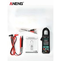 ANENG ST211 디지털 클램프 멀티미터 누설 전류계 테스터기 접지저항계 측정기, ST211 블랙