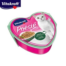 (2개)비타크래프트 캣 포에시 하트캔 칠면조 n 당근 n 시금치 85g, 본상품, 1개