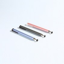 정전식 터치펜 스마트폰 아이패드 갤럭시탭 터치스크린 온라인수업 필기 메모, 1개, 핑크
