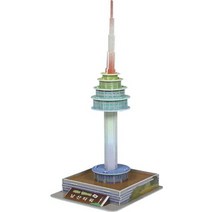 랜드마크 입체퍼즐 - N 서울타워 LED, 랜드마크 입체퍼즐 - N 서울타워 (LED)
