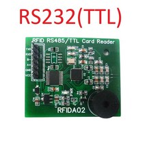 RFID RS485 RS232 TTL UART 13.56MHz 카드 리더 라이터 모듈 버저 포함 M1 S50 S70 NFC UID IC DC 5V-18V