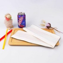 백색바게트 창봉투 무지 100개 투명창봉투 봉투 종이봉투 종이백, 단품
