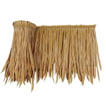 초가 장식 볏집인테리어 밀짚 지붕 초가집 세트장, 난연성 황금잎 황색 1m