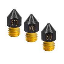 3d프린터 3d펜 3d프린터펜1/2/5PCS 새로운 MK8 PTFE 코팅 노즐 압출 헤드 A8 A8Plus Ender 3 CR10 3D 프린, 05 0.6mm_02 2PCS