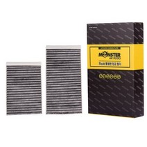 푸조 208 몬스터 활성탄 에어컨필터, 3세트, PS210P208