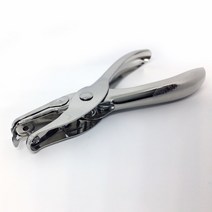 3mm 1구 핸디 종이 펀칭기 철재 페이퍼구멍 누름 펀치