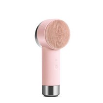 페이셜 클렌징 얼굴 브러쉬 각질 제거 저자극, 분홍색