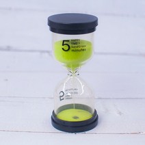 모래 시계 타이머 장식 5101530 분 요리사 선물 홈, 10 분, 초록