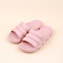 포그망 마카롱 거실 실내화 EVA 발편한 슬리퍼, 핑크(230-245mm) - 마카롱거실화, 1개